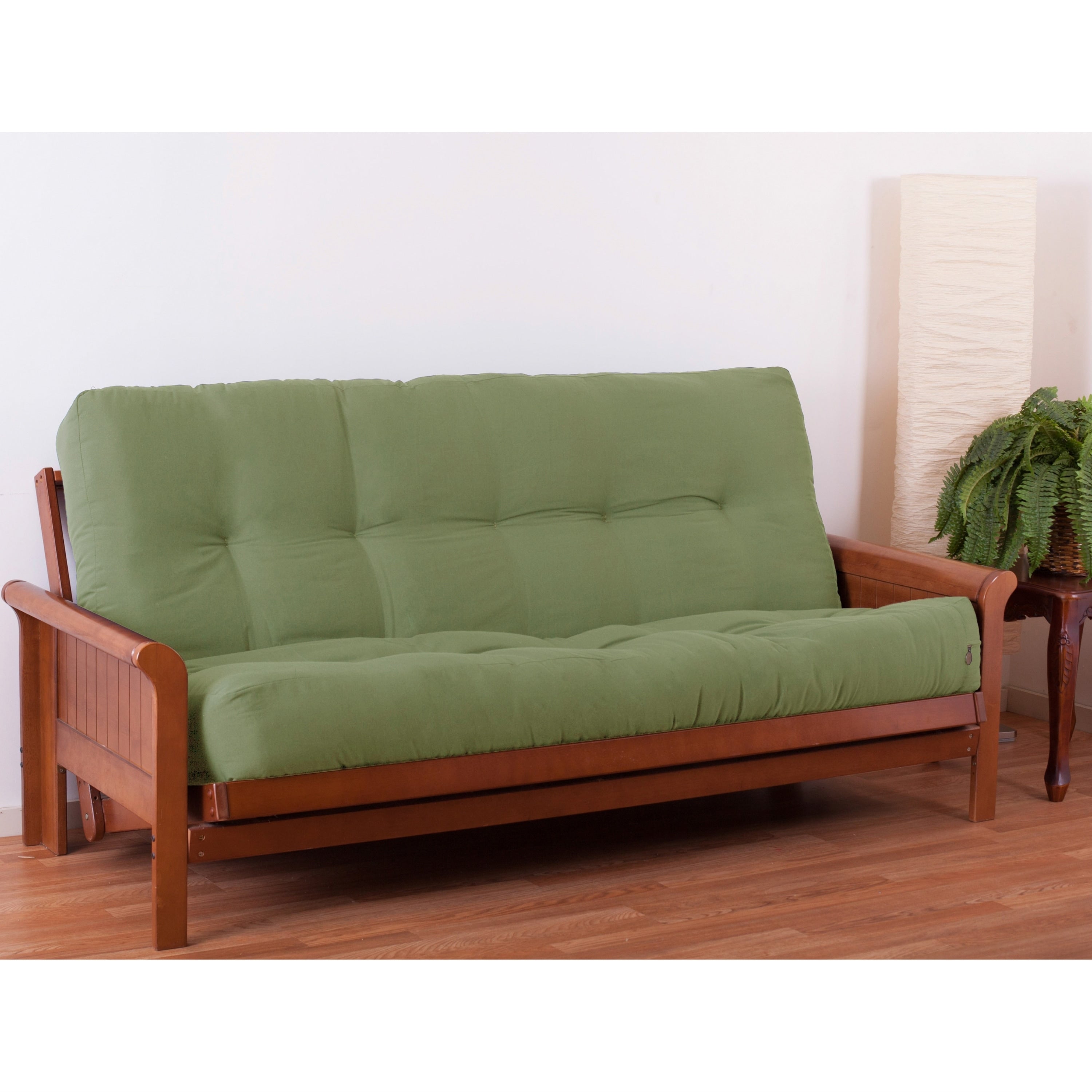 Matelas futon en toile twill de 25 cm d'épaisseur (simple, double ou queen size)