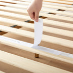 12 Cadre de lit plateforme en bois massif classique