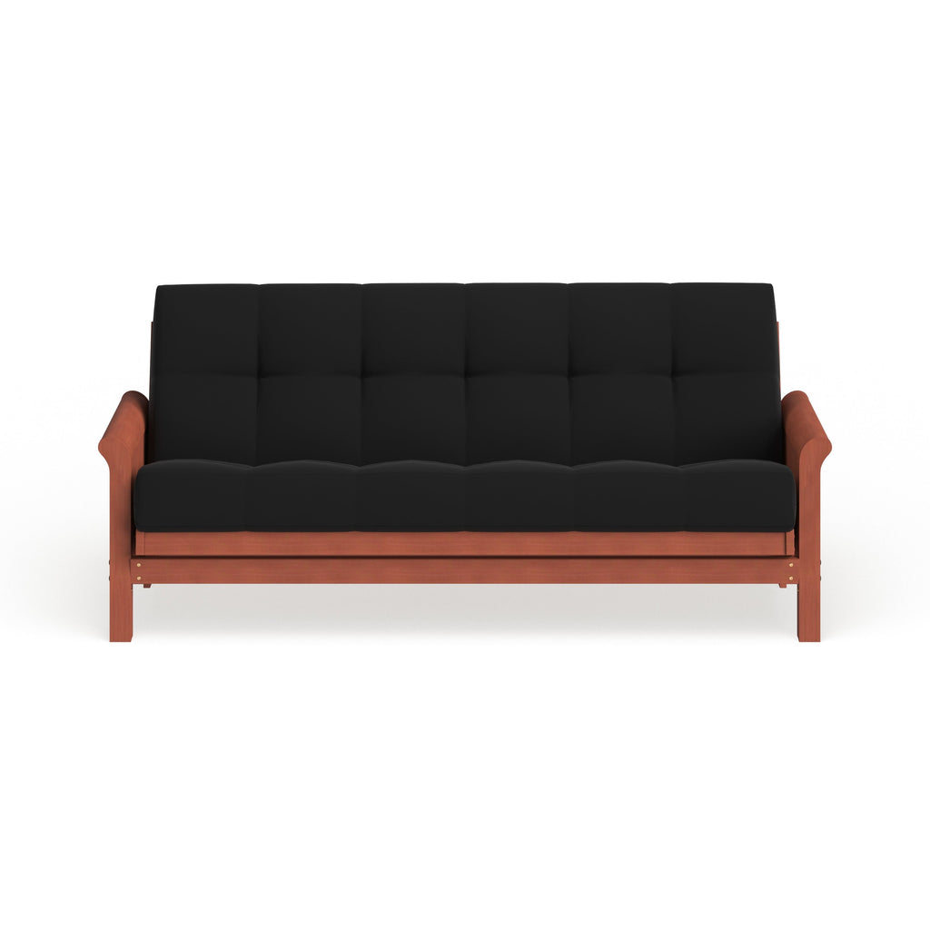 Matelas futon en toile twill de 25 cm d'épaisseur (simple, double ou queen size)