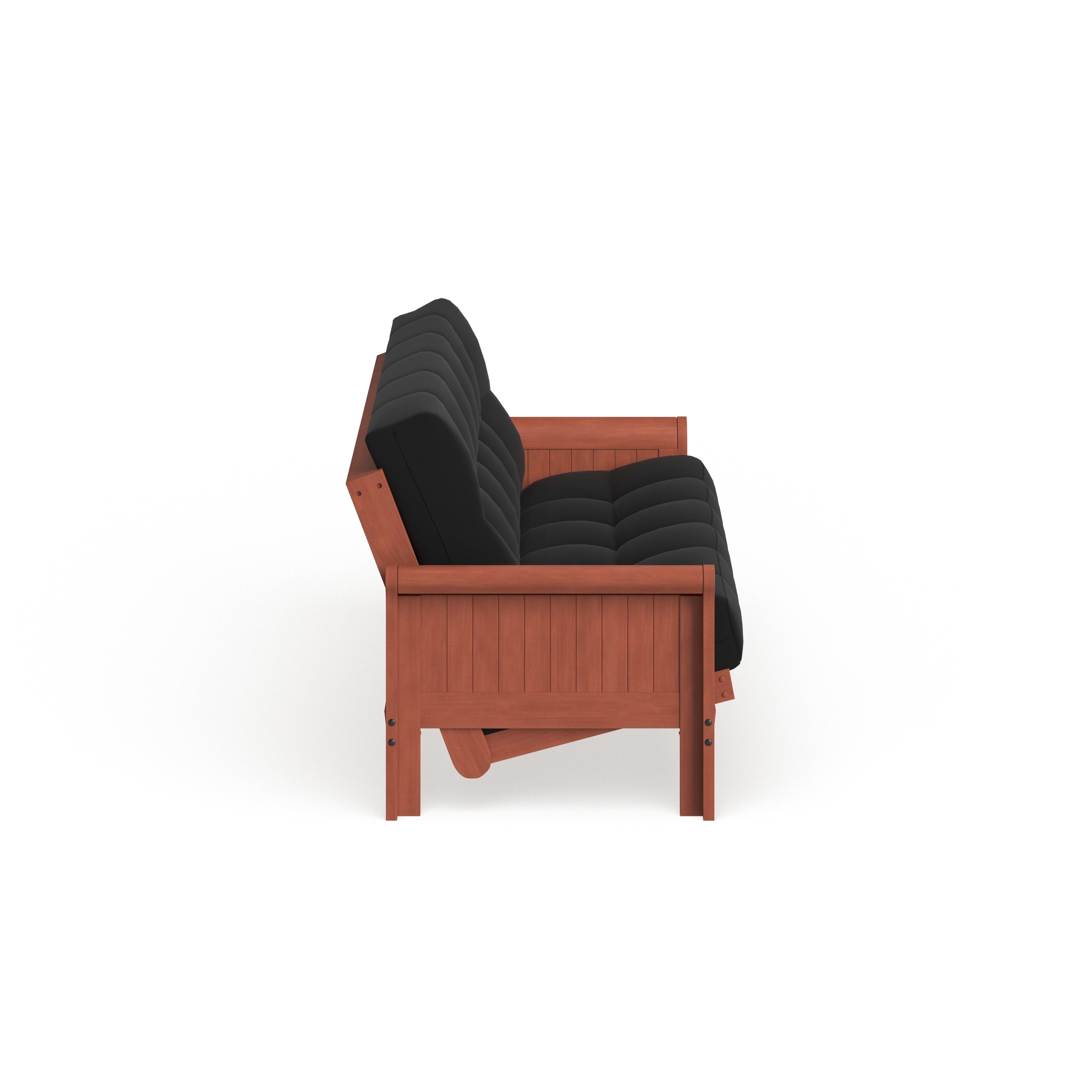 Matelas futon en toile twill de 25 cm d'épaisseur (simple, double ou queen size)