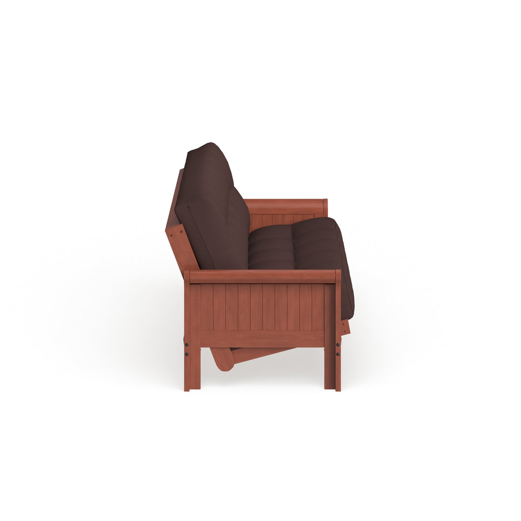 Matelas futon en toile twill de 25 cm d'épaisseur (simple, double ou queen size)