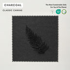 Section U modulaire d'extérieur lavable à 9 places avec extrémités ouvertes | Toile classique anthracite